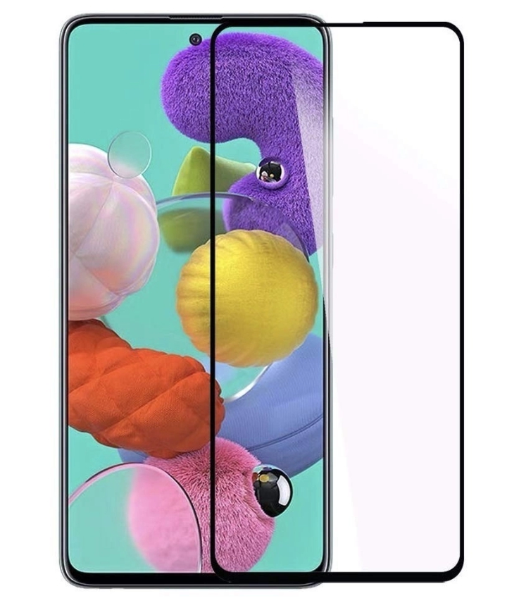 Защитное стекло CTI для Sasmung Galaxy A21s (SM-A217) с рамкой 2,5 D (прозрачное)