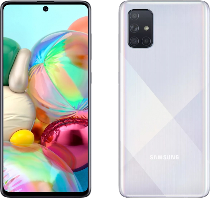 Samsung Galaxy A71 8/128Gb White (Серебряный)