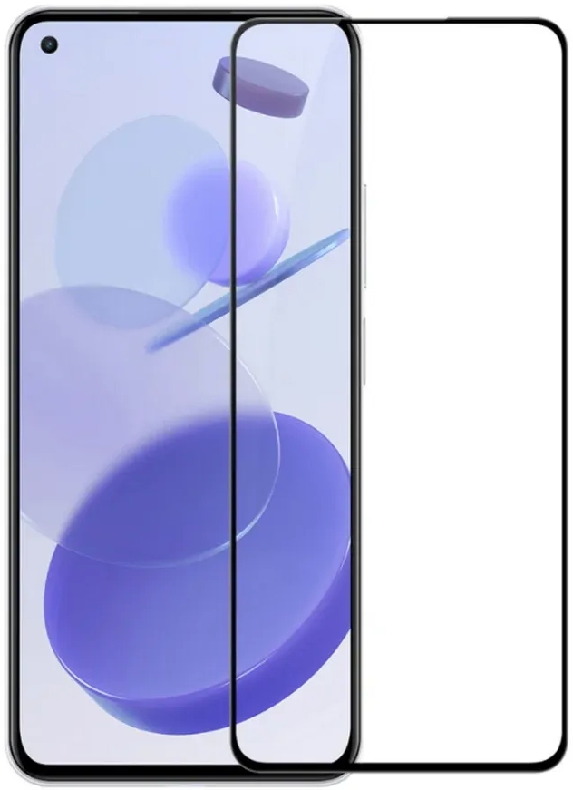 Защитное стекло CTI для Xiaomi Mi 11 Lite с рамкой 3D (прозрачное)