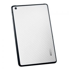 iPad Mini Skin Guard Carbon White