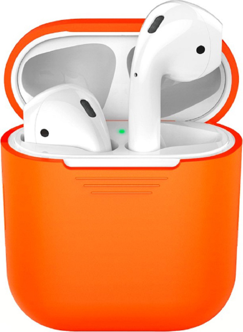 Чехол Deppa для Apple AirPods 47008 (оранжевый)