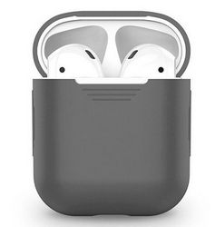 Чехол Deppa для Apple AirPods (серый)