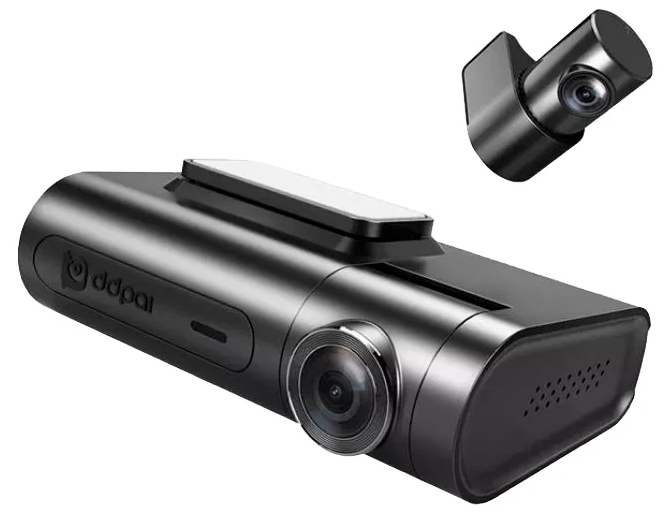 Видеорегистратор Xiaomi DDPai X2S Pro, 2 камеры, черный
