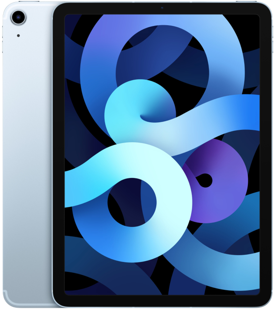 Планшет Apple iPad Air Wi-Fi 64 ГБ, «голубое небо» 2020, как новый