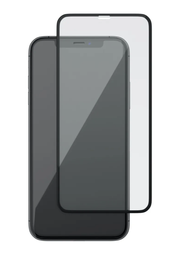 Защитное стекло CTI Matte Black для Apple iPhone 12 mini с рамкой 3D (матовое)
