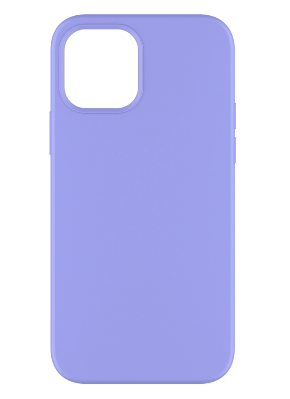 Чехол накладка Deppa Soft Silicone 87768 для iPhone 12/12 Pro (Лавандовый)
