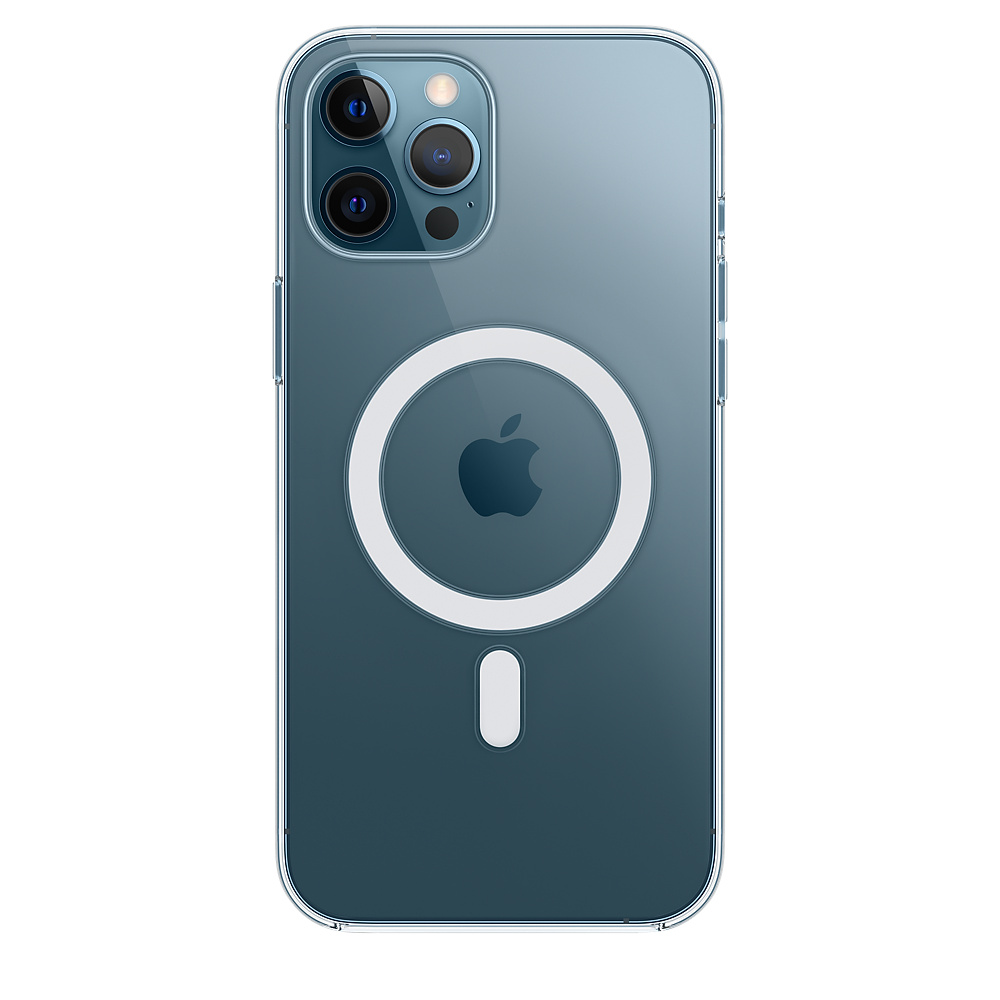 Чехол клип-кейс Apple Case MagSafe для iPhone 12 Pro Max, прозрачный (MHLN3ZE/A)