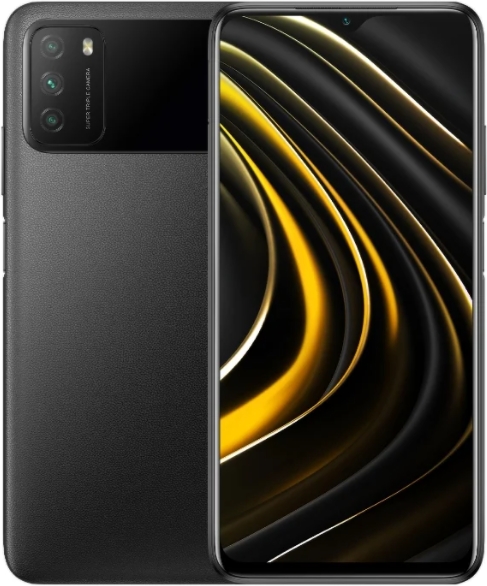Xiaomi Poco M3 4/64GB Black (Черный)