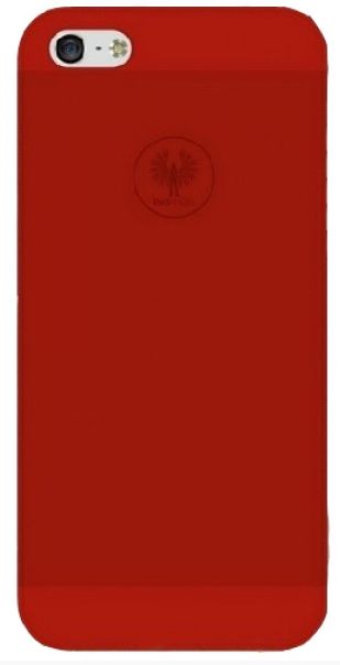 Чехол клип-кейс тонкий Red Angel Ultra Thin Double Red (AP9362) для iPhone 5/5S красный