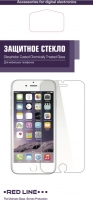 Защитный экран Red Line для телефона iPhone 5/5S/5С Tempered GLASS