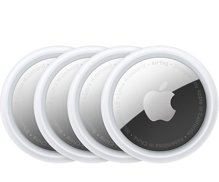 Беспроводная метка Apple AirTag 1-го поколения 4 шт. (MX542)