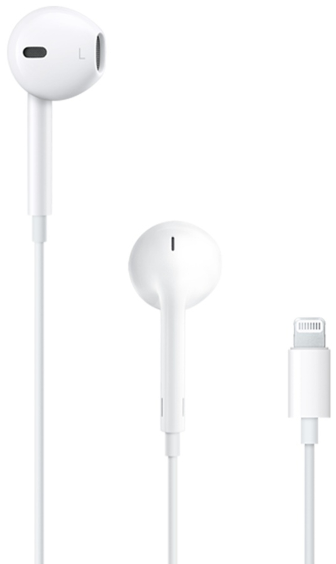 Гарнитура Apple EarPods с разъёмом Lightning (MMTN2ZM/A) без коробки