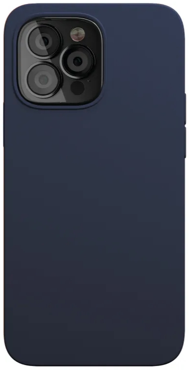 Чехол клип-кейс силиконовый VLP Silicone case для Apple iPhone 13 Pro Max (6.7) (темно-синий)