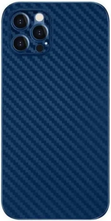 Ультратонкий чехол K-DOO Air CARBON для Apple iPhone 13 pro (синий)