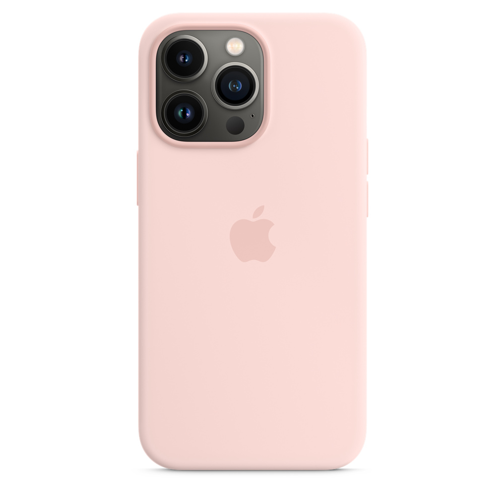 Чехол клип-кейс силиконовый Apple Silicone Case MagSafe для iPhone 13 Pro, цвет «розовый мел» (MM2H3ZE/A)