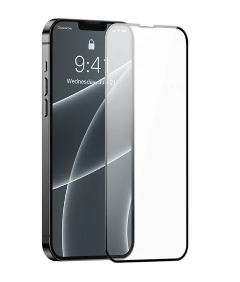 Защитное стекло REMAX 3D GL-27 Full Glue для Apple iPhone 13/13 Pro с рамкой (6.1) (прозрачный)
