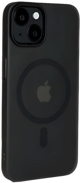 Чехол тонкий накладка Gurdini Slim Series c поддержкой MagSafe для Apple iPhone 14/13 (серый) Чехол тонкий накладка Gurdini Slim Series c поддержкой MagSafe для Apple iPhone 14/13 (серый)