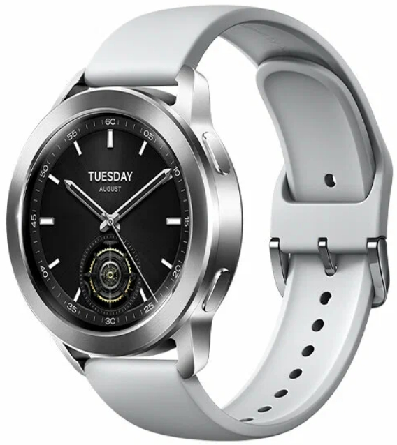Смарт-часы Xiaomi Watch S3, серебристый