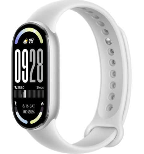 Фитнес-браслет Xiaomi Smart Band 10 (BHR07PSGL) серебристый