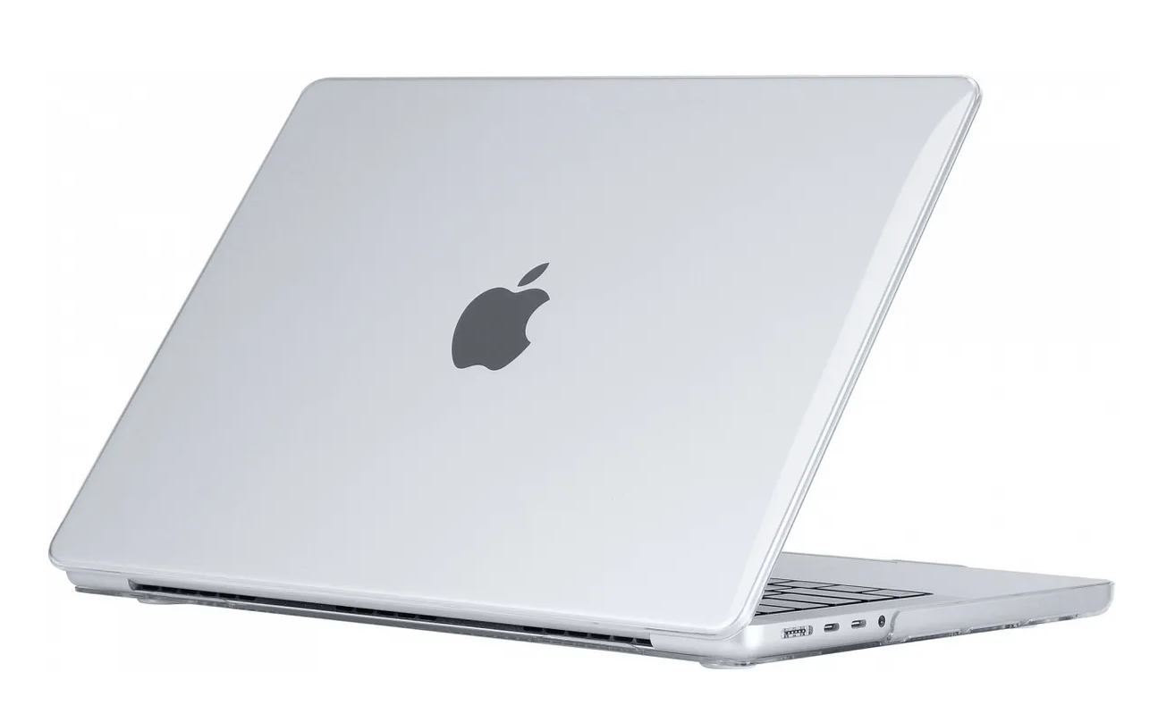 Чехол-накладка Gurdini для MacBook Pro 16 (2021, на процессоре M1 Pro/M1 Max) (прозрачный)