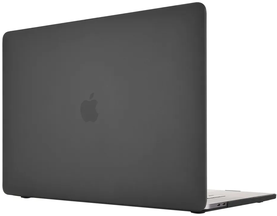 Чехол-накладка VLP Plastic Case для MacBook Pro 16 (2021, на процессоре M1 Pro/M1 Max) (черный)