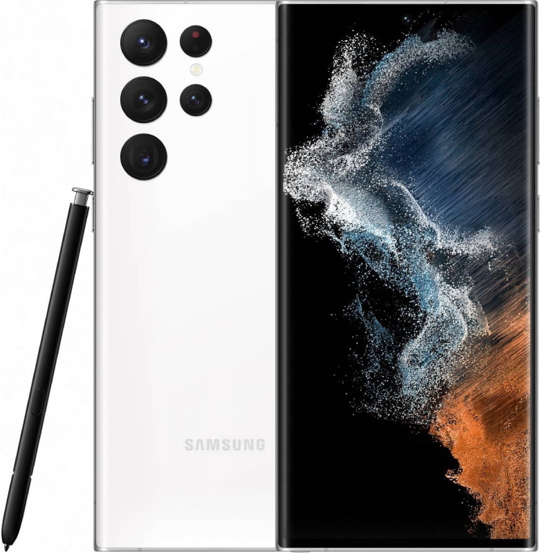 Samsung Galaxy S22 Ultra 8/128GB Phantom White (Белый Фантом)