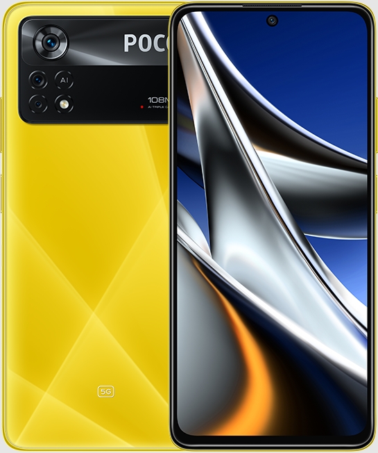 Xiaomi Poco X4 Pro 6/128Gb Yellow (желтый)