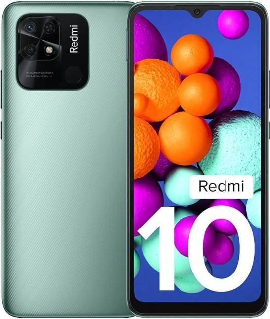 Xiaomi Redmi 10C NFC 4/64 Gb Mint green (зеленая мята)