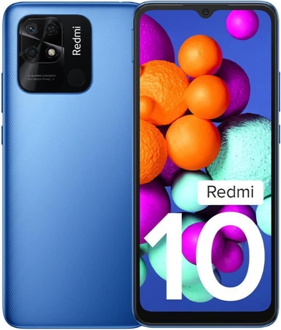 Xiaomi Redmi 10C 4/64 Gb Blue ocean (синий океан), с NFC
