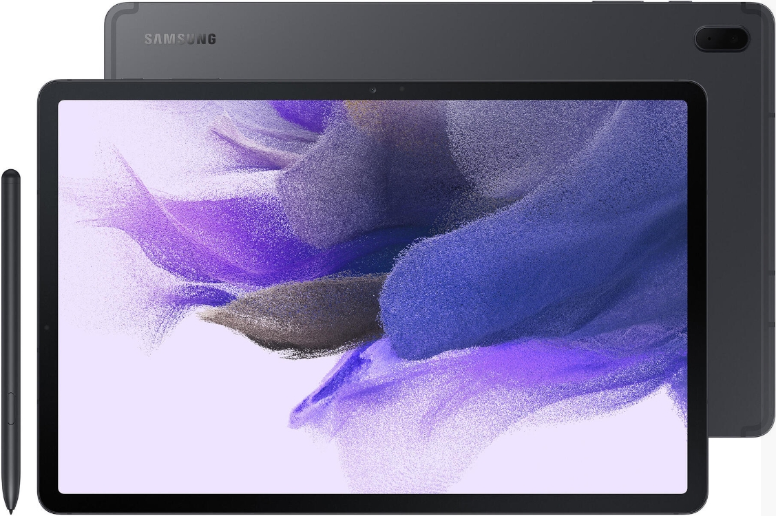 Планшет Samsung Galaxy Tab S7 FE (2021) SM-T735 64Gb Мистический черный (Mystic black)