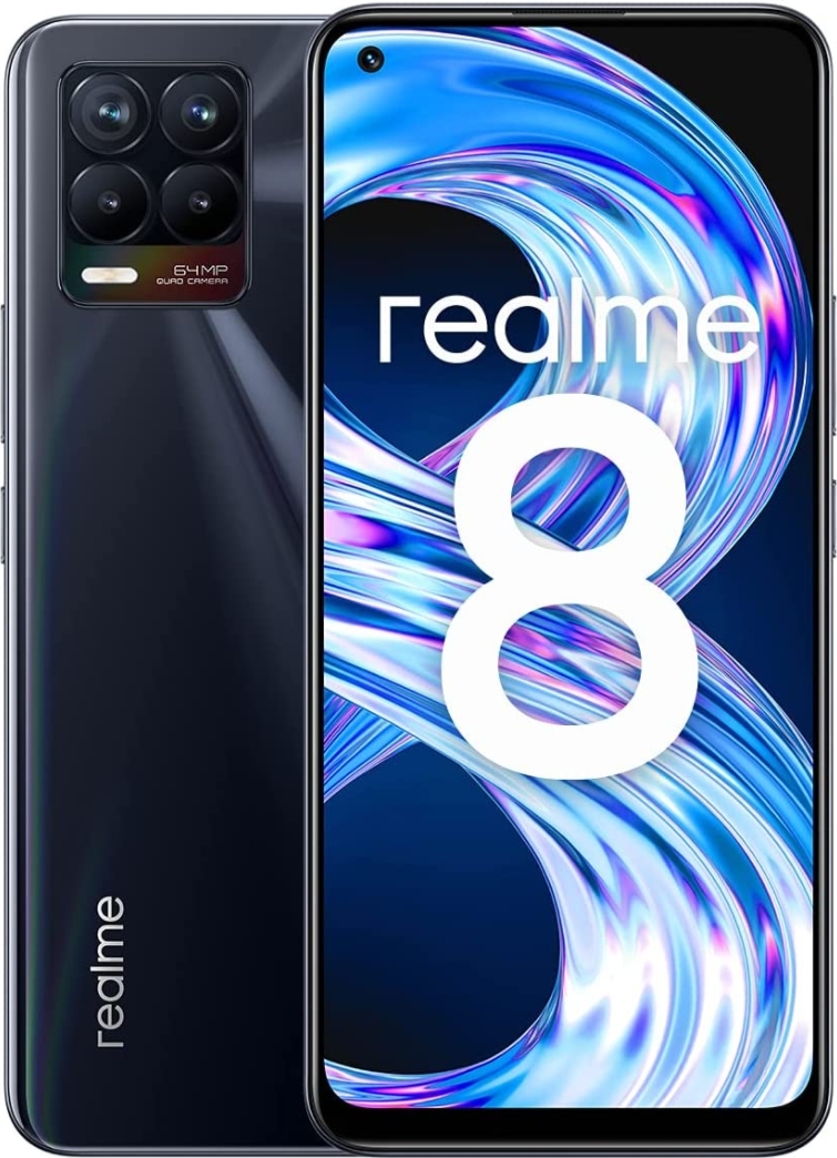 Realme 8 6/128GB Cyber Black (Черный)