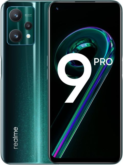 Realme 9 Pro 6/128GB Aurora Green (зеленый)
