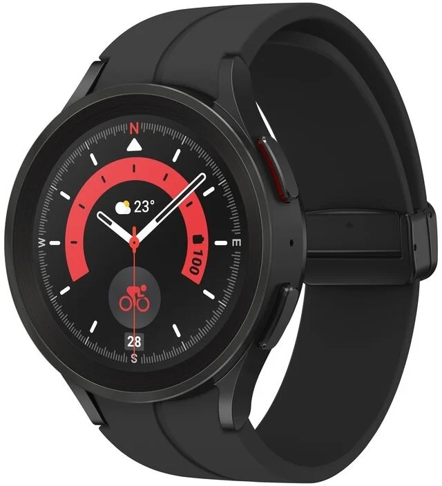 Часы Galaxy Watch 5 Pro 45мм Чёрный титан (SM-R920)