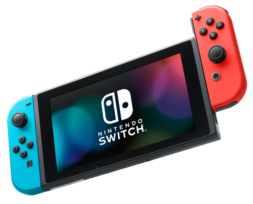 Игровая консоль Nintendo Switch HAC-002 (неоновый синий/неоновый красный) 2019