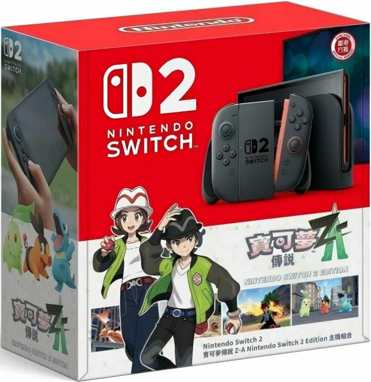 Игровая консоль Nintendo Switch 2 + Pokemon 256Гб (серый)