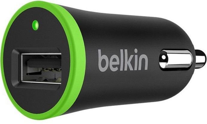 Автомобильное зарядное устройство Belkin USB 2.4A (F8J054btBLK)