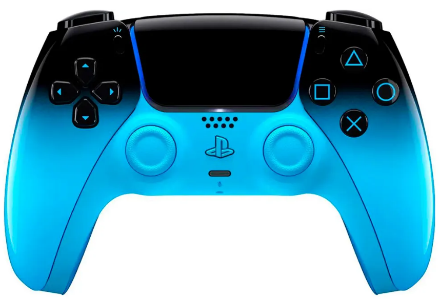 Геймпад Sony PlayStation 5 DualSense Rhythm Blue (черный синий)
