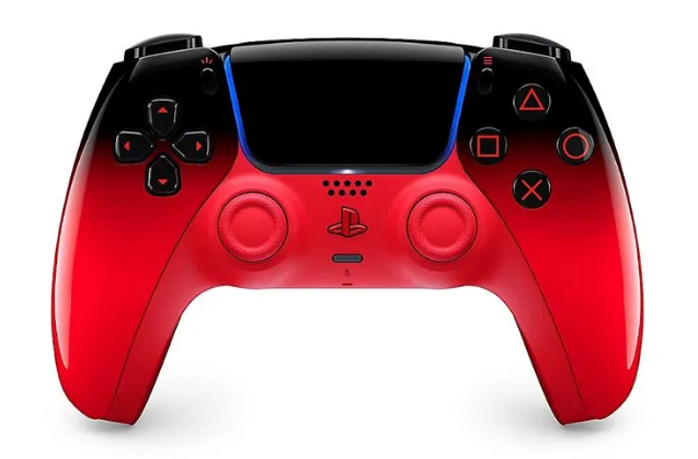 Геймпад Sony PlayStation 5 DualSense Techno Red (черный красный)
