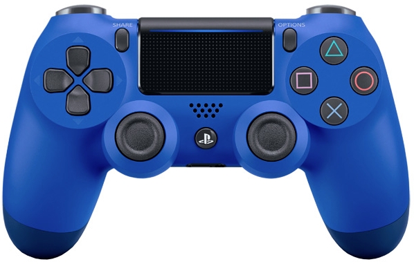 Беспроводной контроллер Dualshock 4 v2 Blue CUH-ZCT2E для PS4 (синий)