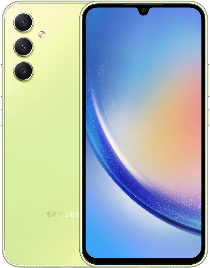 Samsung A34 5G 6/128 GB, Amazing Lime (лайм)