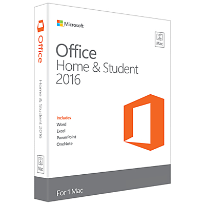 Microsoft Office для MacOS для Дома и Учебы 2016 на 1 Mac