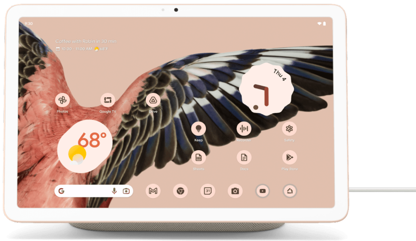 Планшет Google Pixel Tablet 2024 8/256GB Rose (розовый)