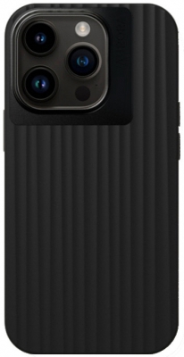 Чехол накладка Gurdini Aurora Case с поддержкой Magsafe для iPhone 15 Pro Max (6.7) (черный)