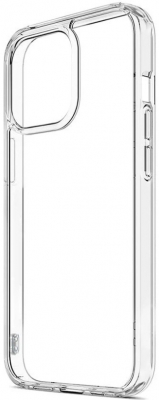 Чехол накладка силиконовый CTI для iPhone 15 Pro Max (прозрачный)