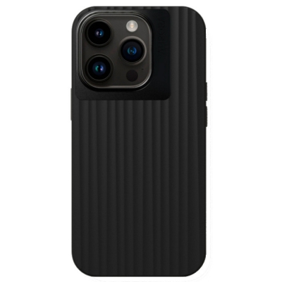 Чехол накладка Gurdini Aurora Case с поддержкой Magsafe для iPhone 15 Pro (6.1) (черный)