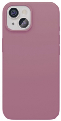 Чехол накладка VLP Aster Case с поддержкой MagSafe для iPhone 15 (пудровый)