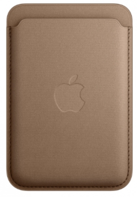 Кожаный чехол-бумажник MagSafe для iPhone, цвет Taupe (MT243)