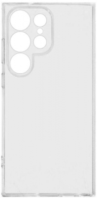 Чехол накладка силиконовая CTI для Samsung Galaxy S24 Ultra (прозрачный)
