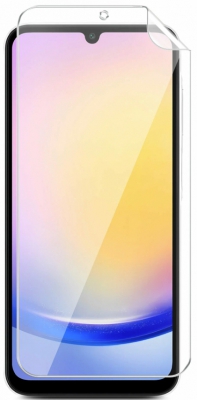 Гидрогелевая защитная пленка на экран смартфона Samsung Galaxy A25 (глянцевая)