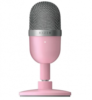 Микрофон Razer Seiren Mini Quartz Ultra Compact RZ19-03450200-R3M1 (розовый)